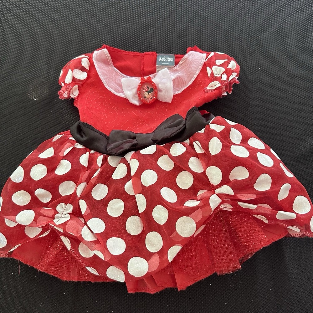 Minnie Mouse Halloween Costume 2T Dress‎ Polka Dot